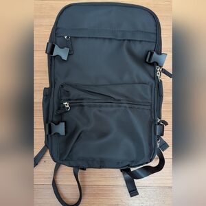 Black Vacuum Travel Backpack